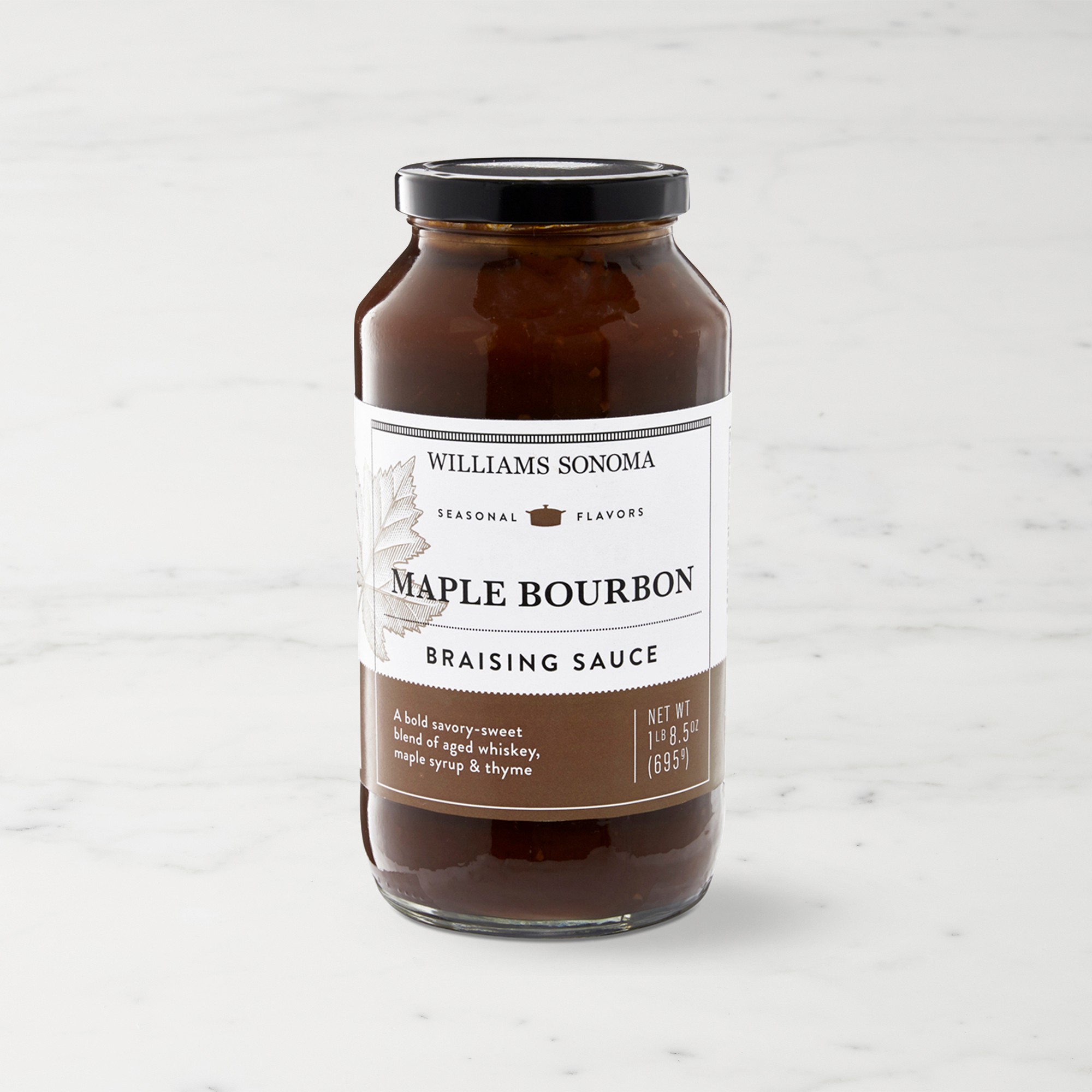 Williams Sonoma Braising Sauce, Maple Bourbon