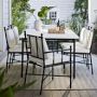 Calistoga Fiberstone Dining Table &amp; Calistoga Dining Chairs (72&quot;)