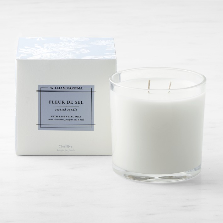 Williams Sonoma Fleur de Sel Candle, Large Williams Sonoma