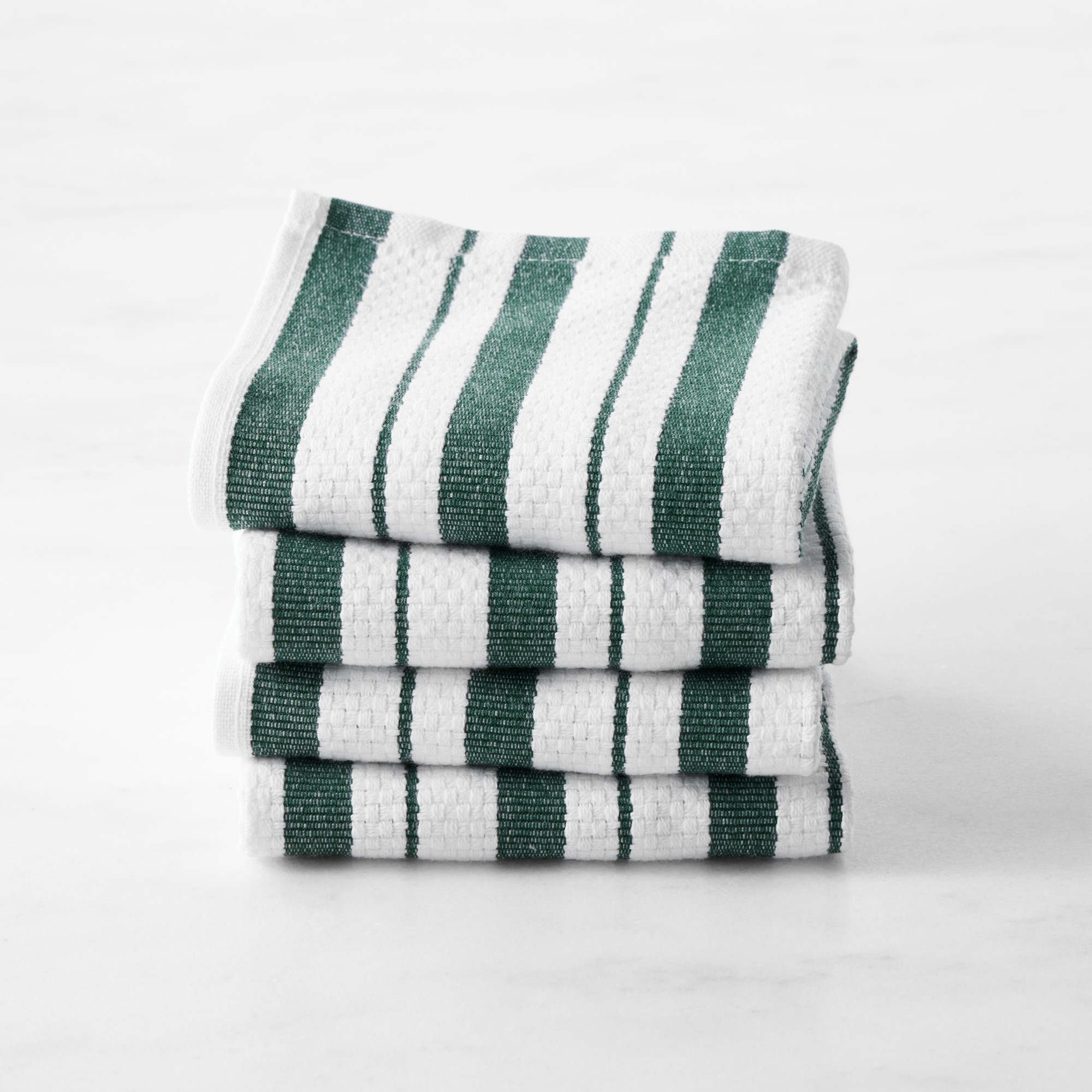 Williams Sonoma Classic Striped Dishcloths, Set of 4