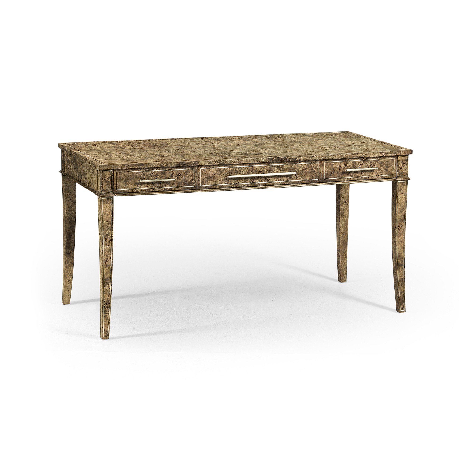 Jonathan Charles Fulgurite Burlwood Desk (47")