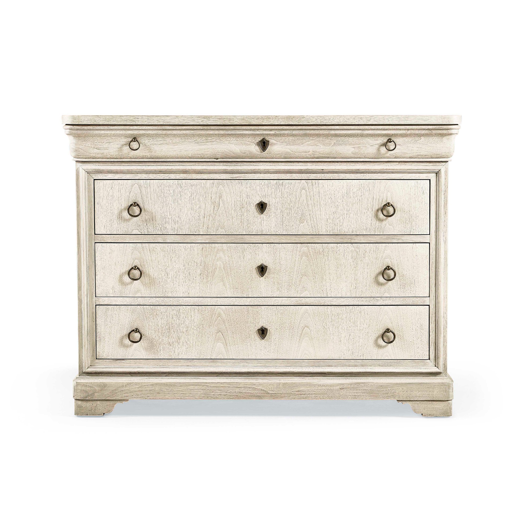 Jonathan Charles 3-Drawer Entropy Louis Phillipe Drawer Chest