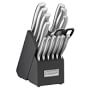 Cuisinart German Stainless Steel Hollow Handle Knife Block, Set of 15