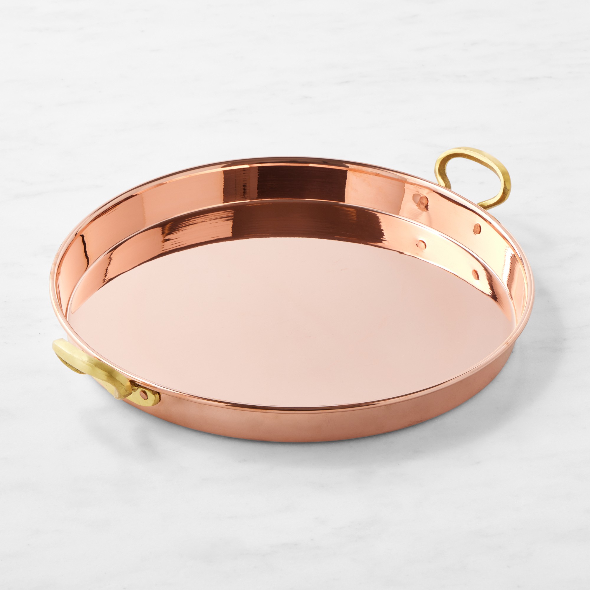 Copper Round Tray