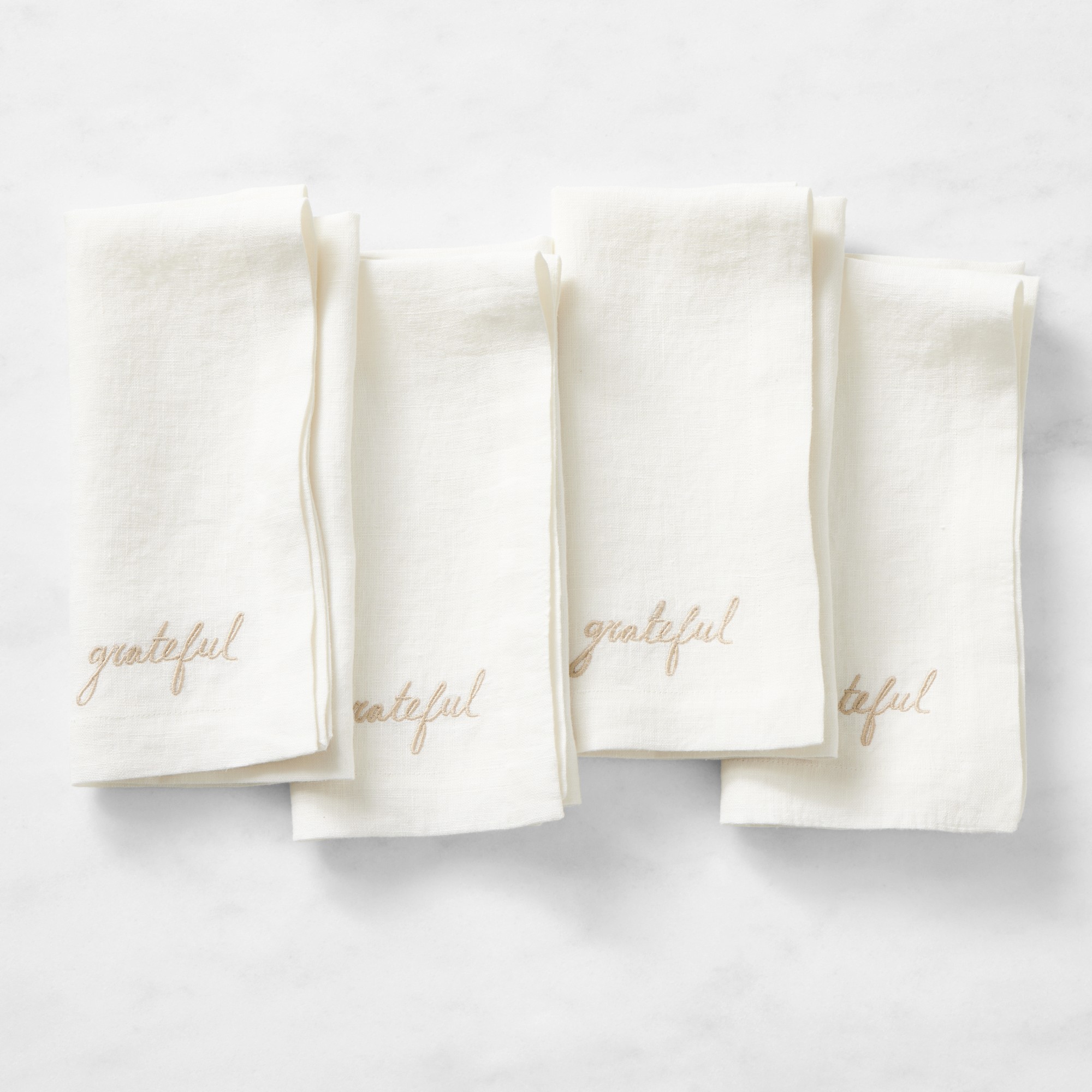 Grateful Napkins, Set of 4