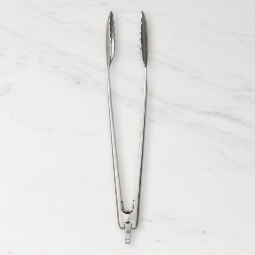 Williams Sonoma Stainless Steel Handled BBQ Tongs
