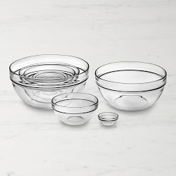 10-Piece Glass Mixing Bowl Set