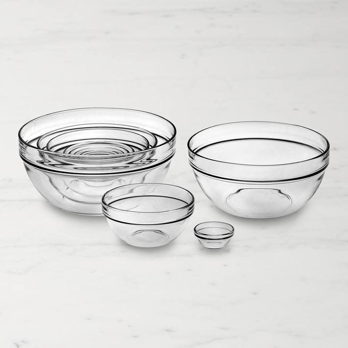 Glass Mixing Bowl 10-Piece Set