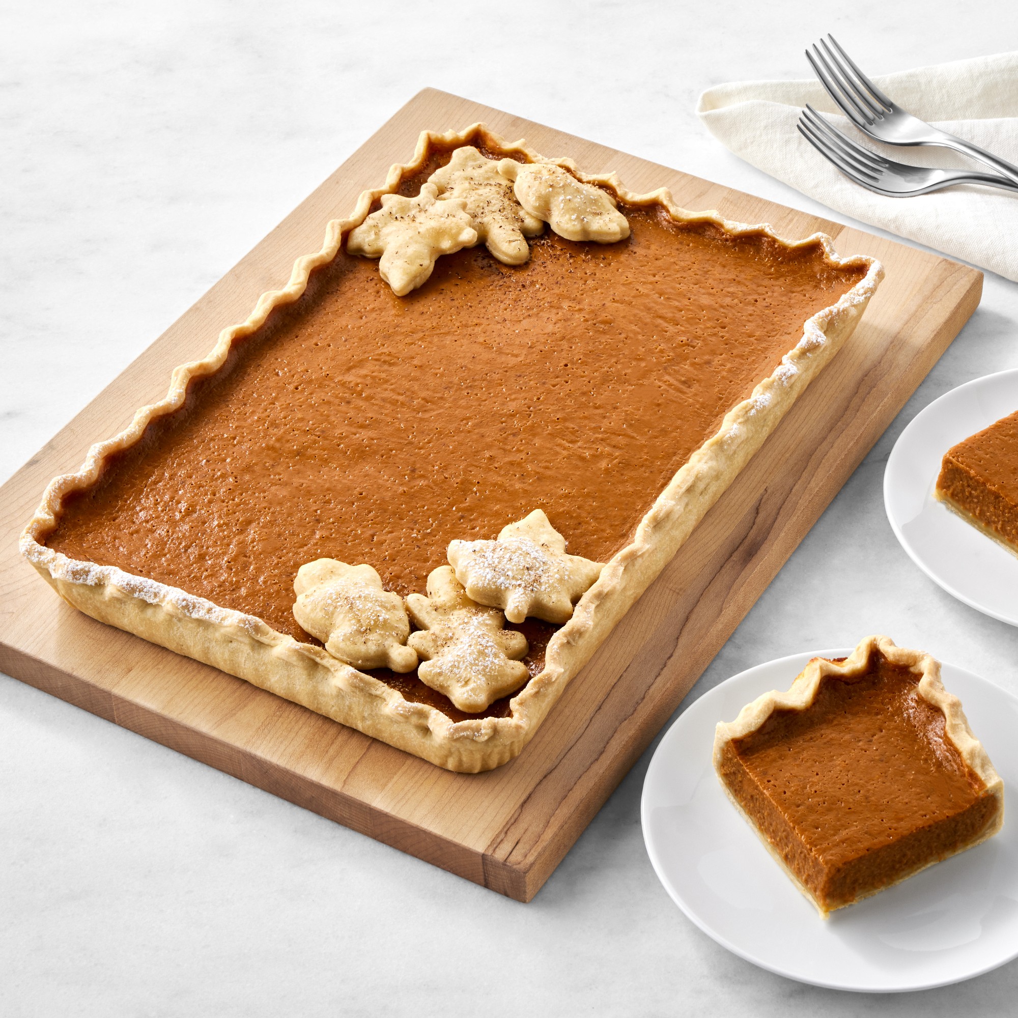 Pumpkin Sheet Pie, Serves 12