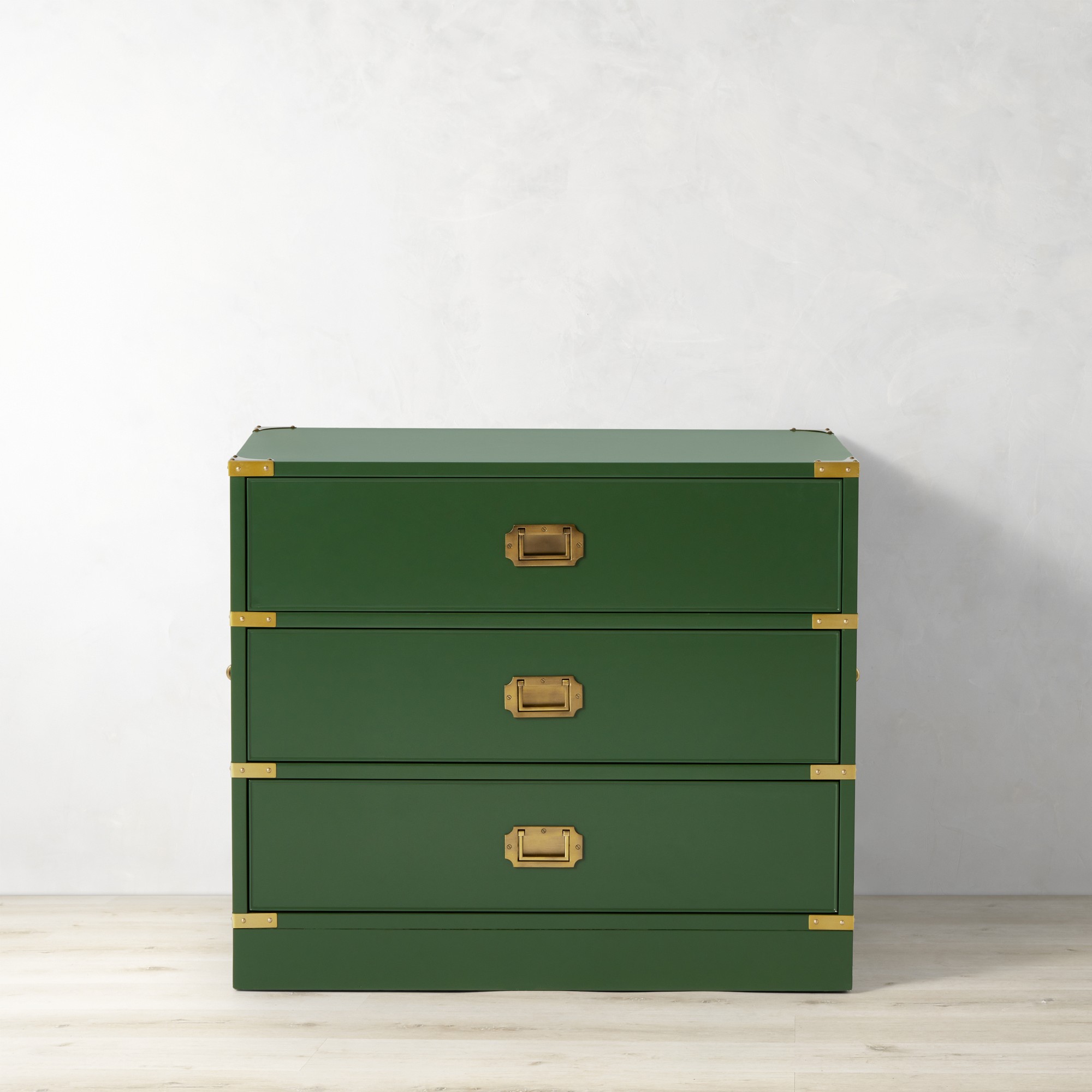 Campaign 3-Drawer Nightstand