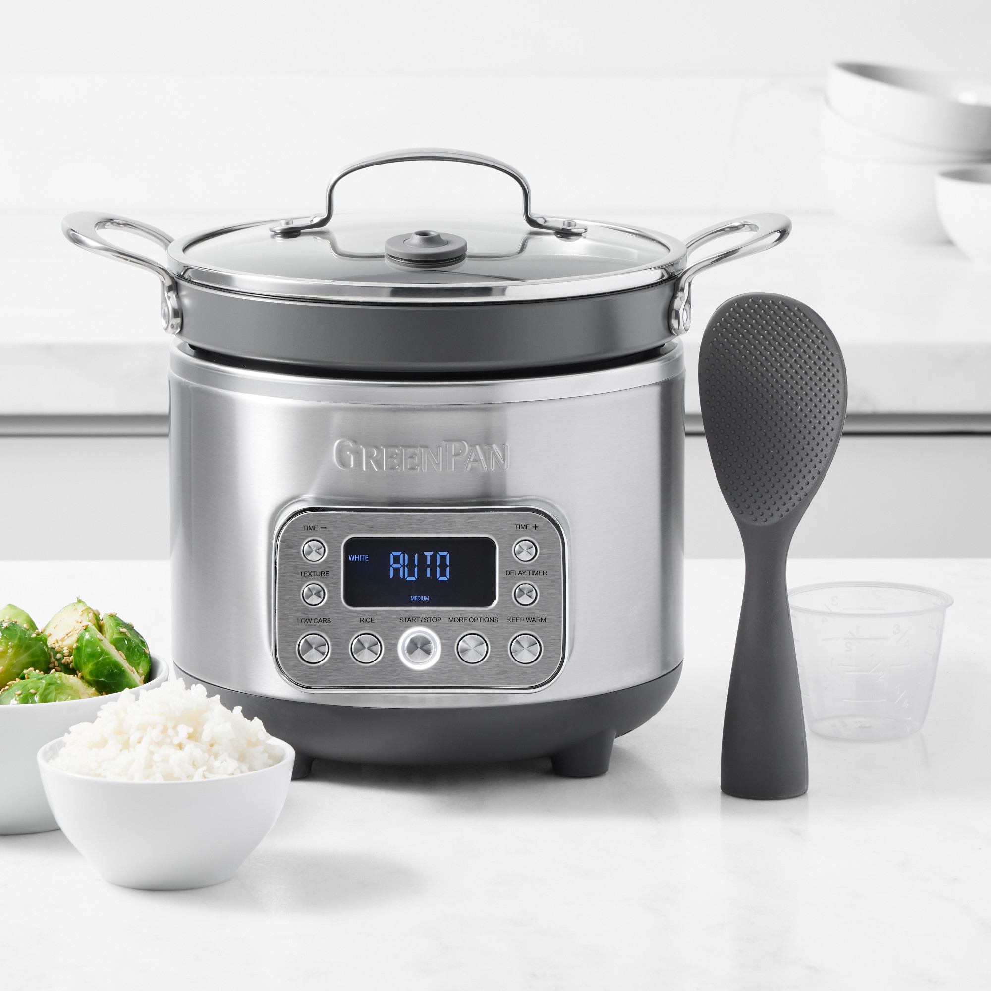 GreenPan™ Premiere Ceramic Nonstick Rice & Grains Maker