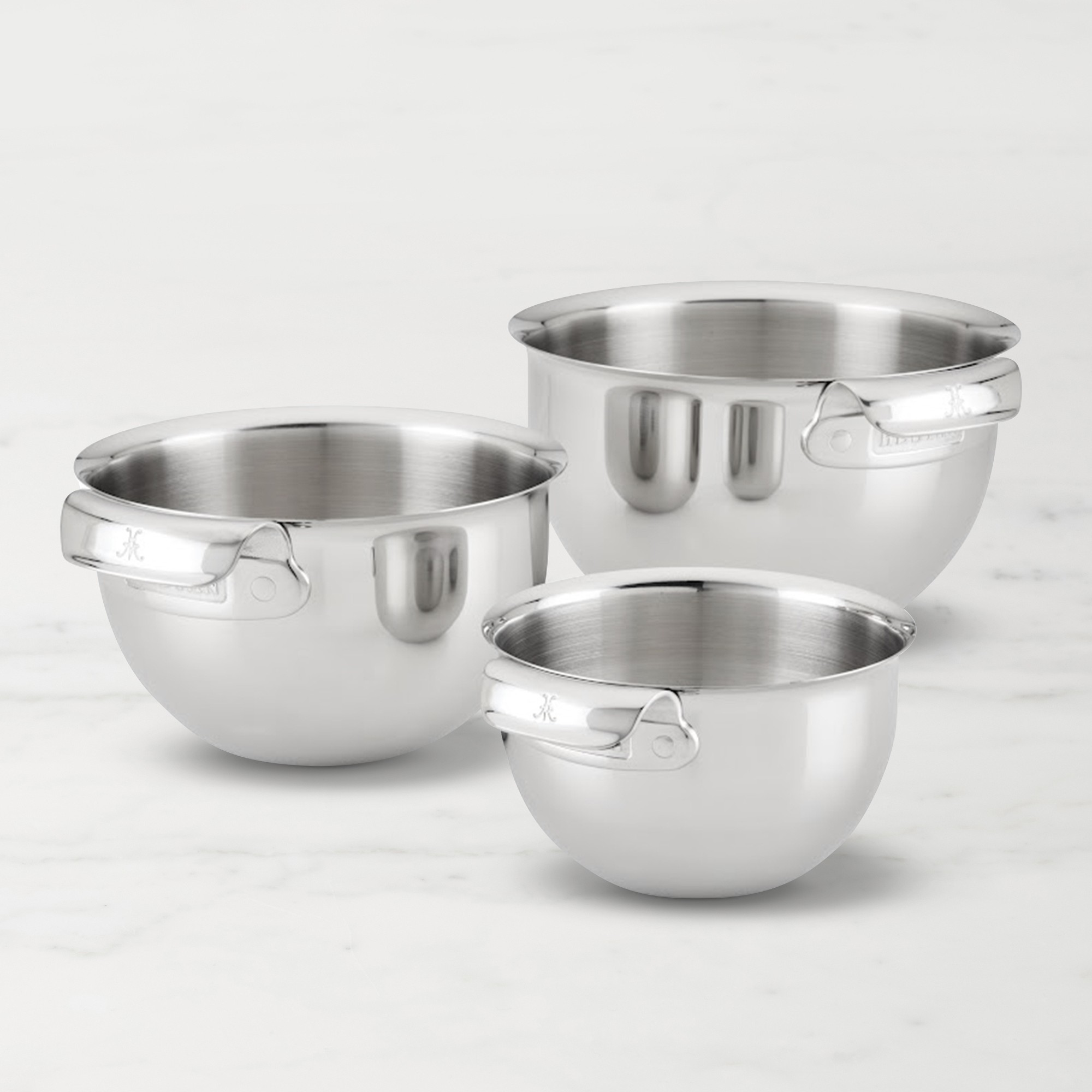 Hestan Stainless Steel Mixing Bowls, Set of 3