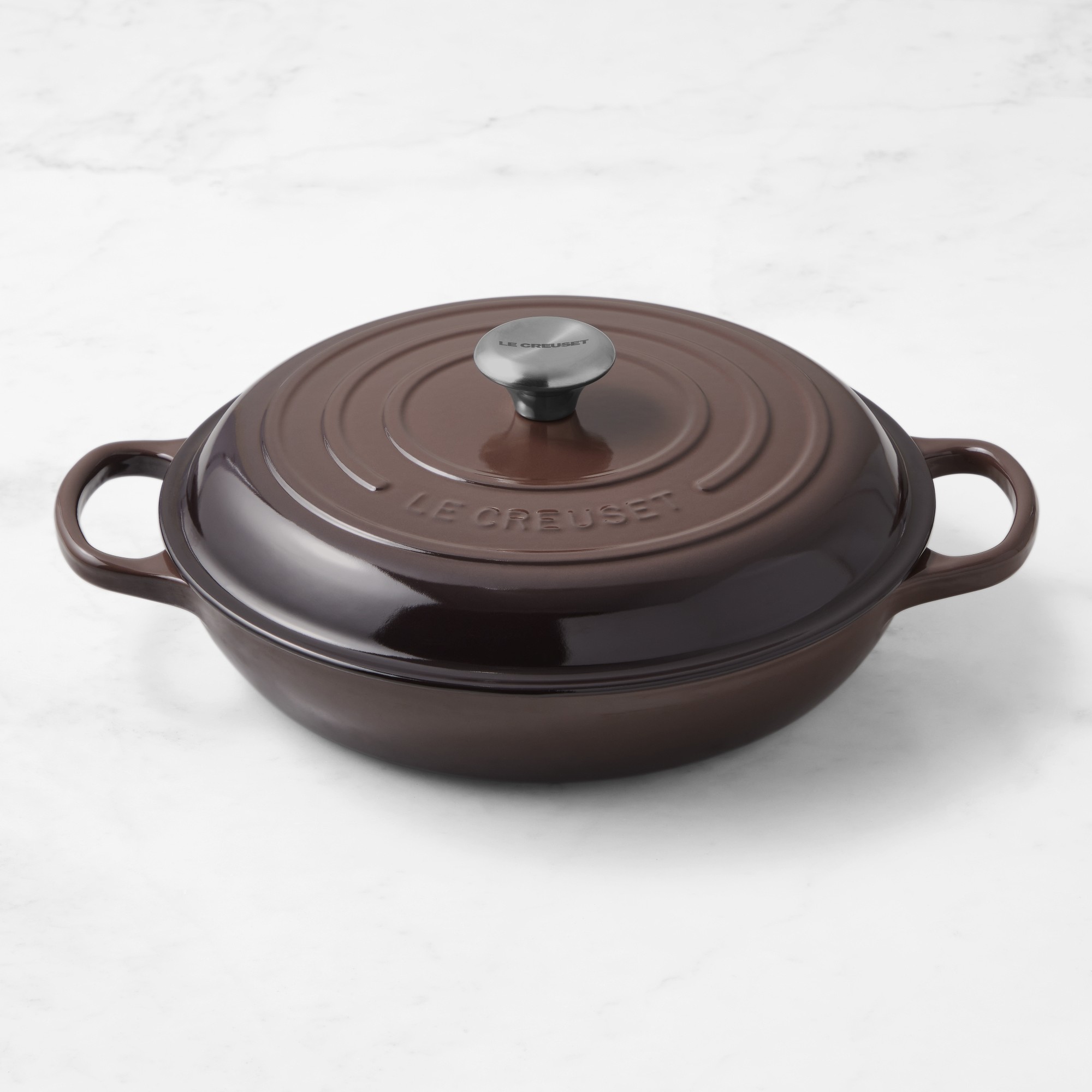 Le Creuset Signature Enameled Cast Iron Braiser, 3 1/2-Qt.