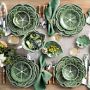 Bordallo Pinheiro Cabbage Dinner Plates