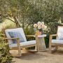 Larnaca Outdoor Natural Teak Rocker