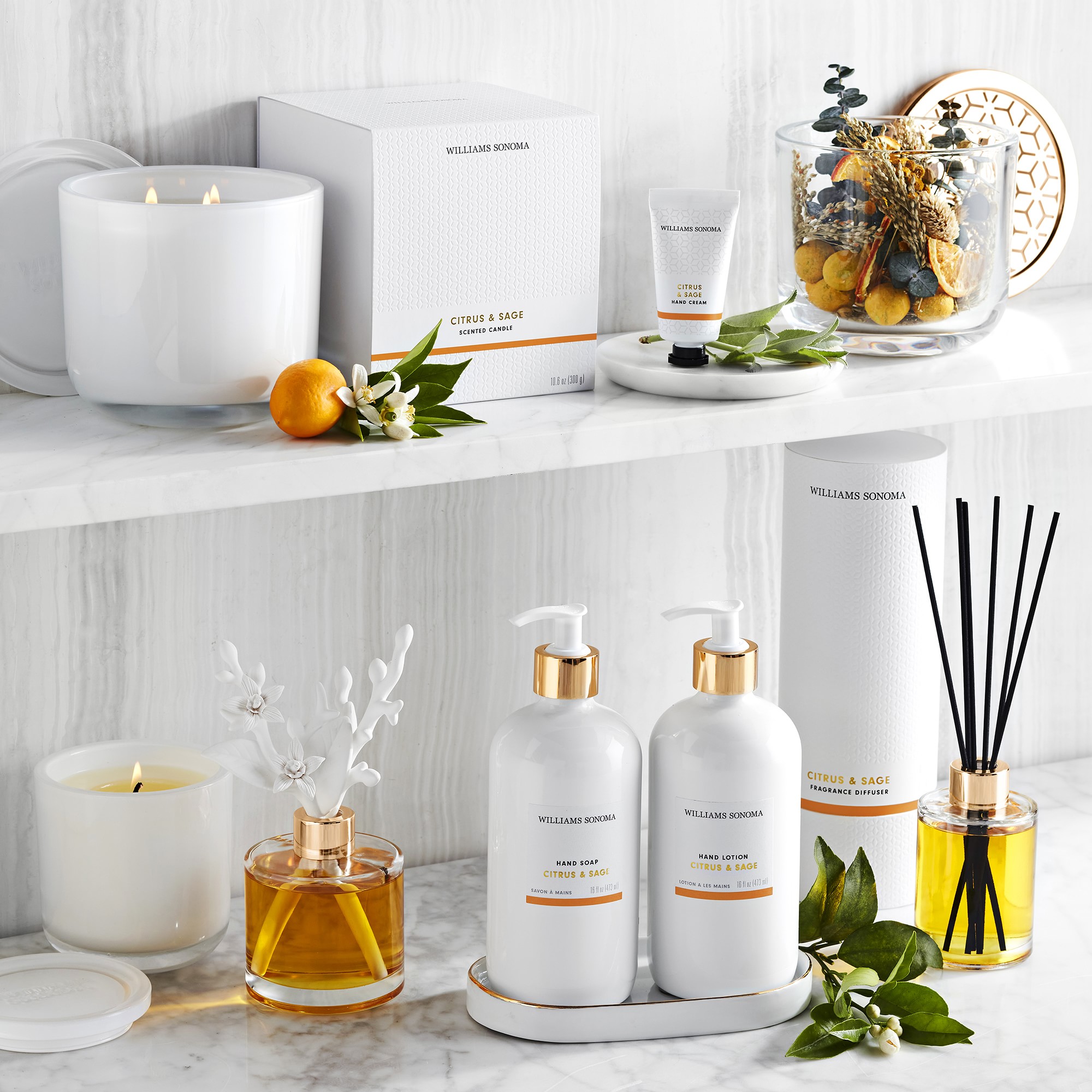 Home Fragrance Citrus & Sage Collection