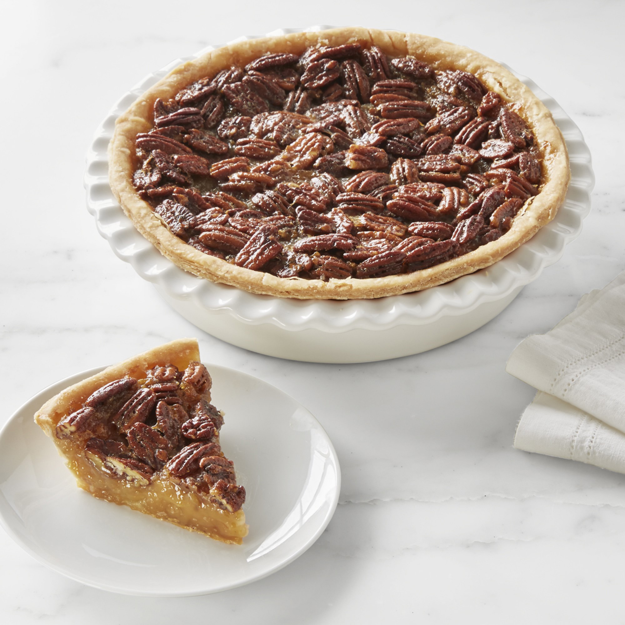 Gluten-Free Pecan Pie, Serves 8-10