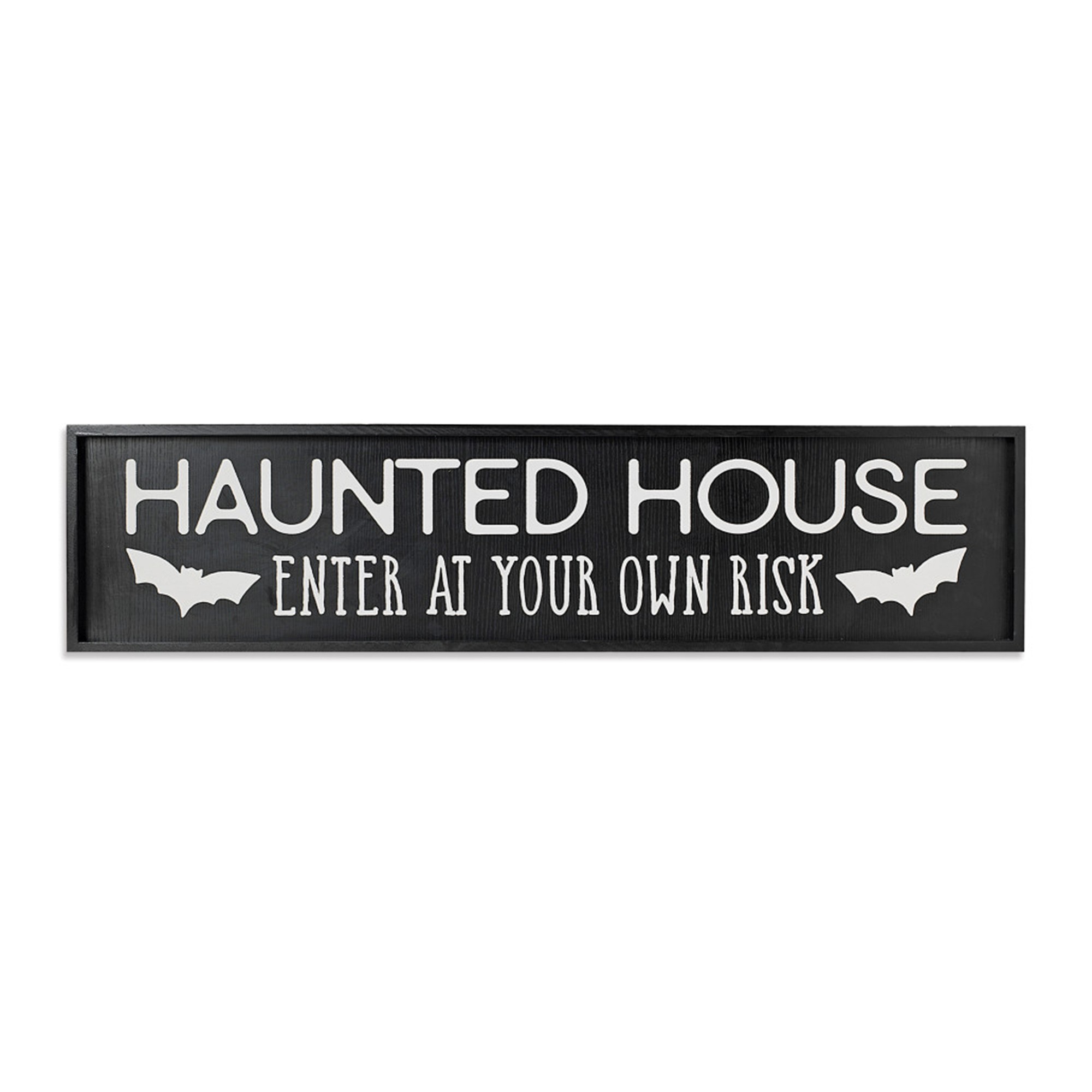 Wooden Halloween Wall Sign, 48"