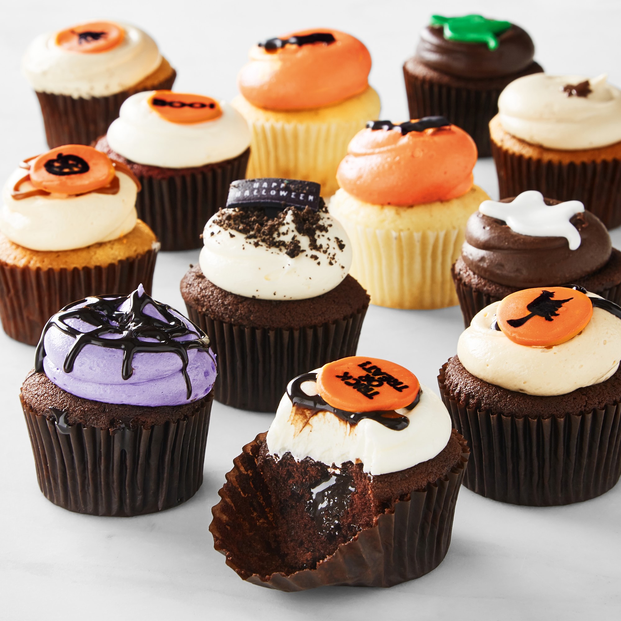 Georgetown Cupcake Halloween Cupcakes, Set of 12