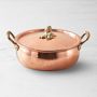 Ruffoni Historia Hammered Copper Braiser with Artichoke Knob, 6-Qt.