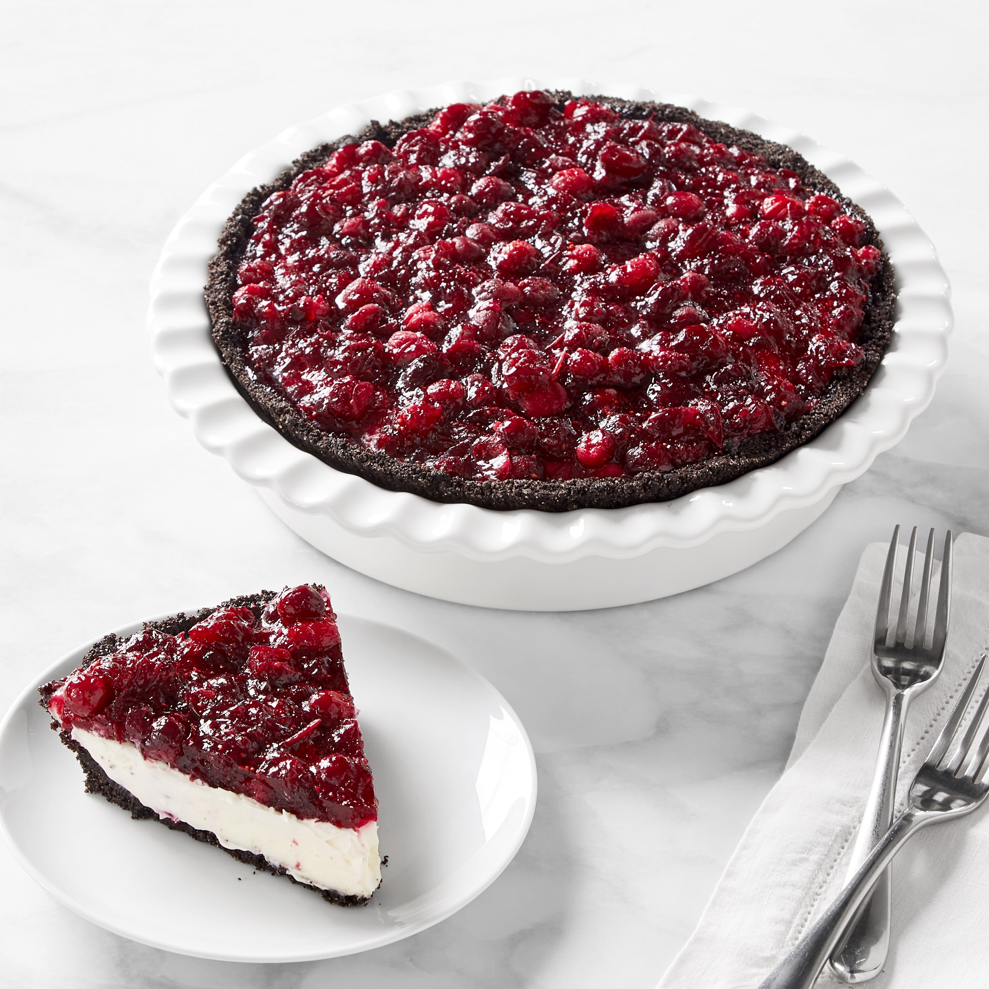 Jane's Sweet Things Cranberry Mascarpone Pie, Serves 8-10