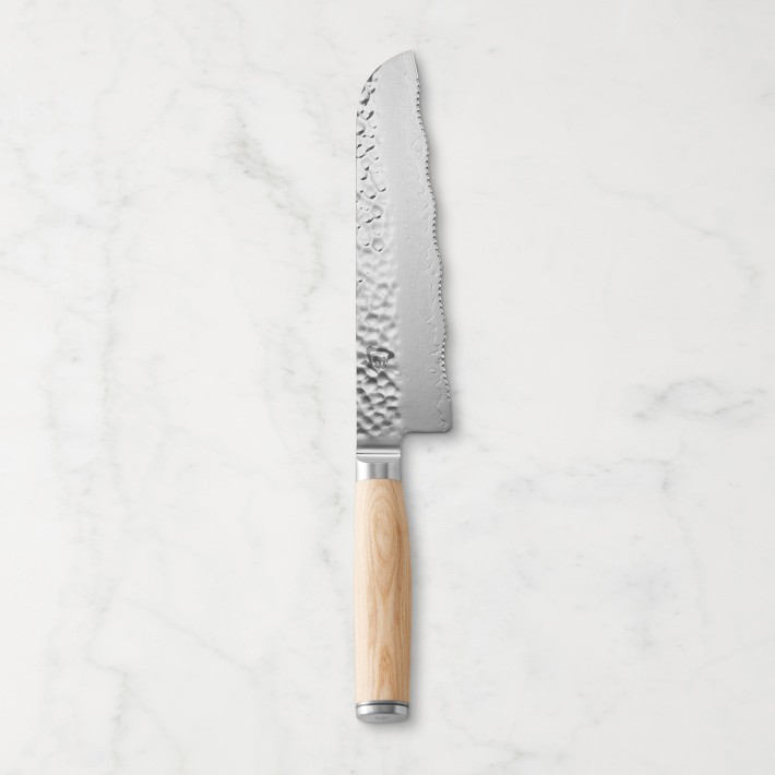 Shun Premier Blonde Serrated Master Utility Knife, 7" Williams Sonoma