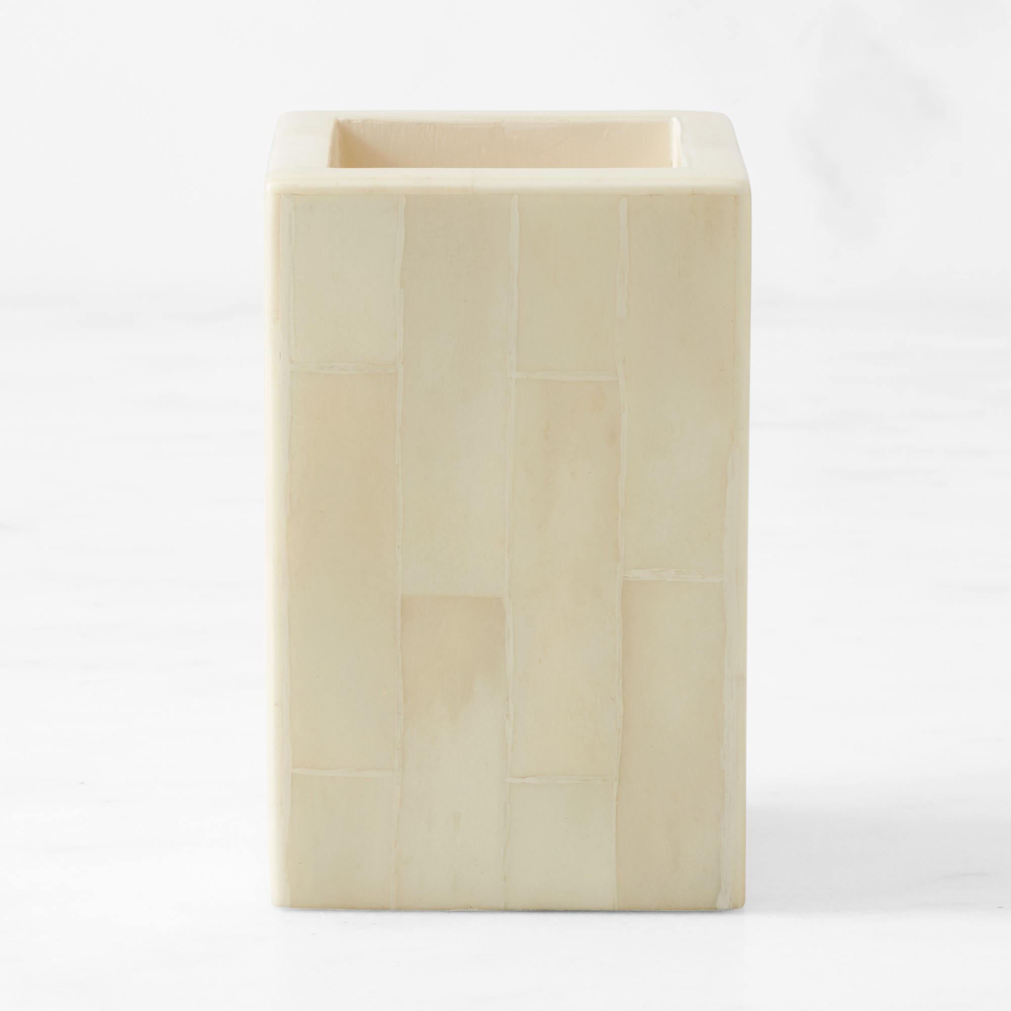 Bone Tile Bath Toothbrush Holder