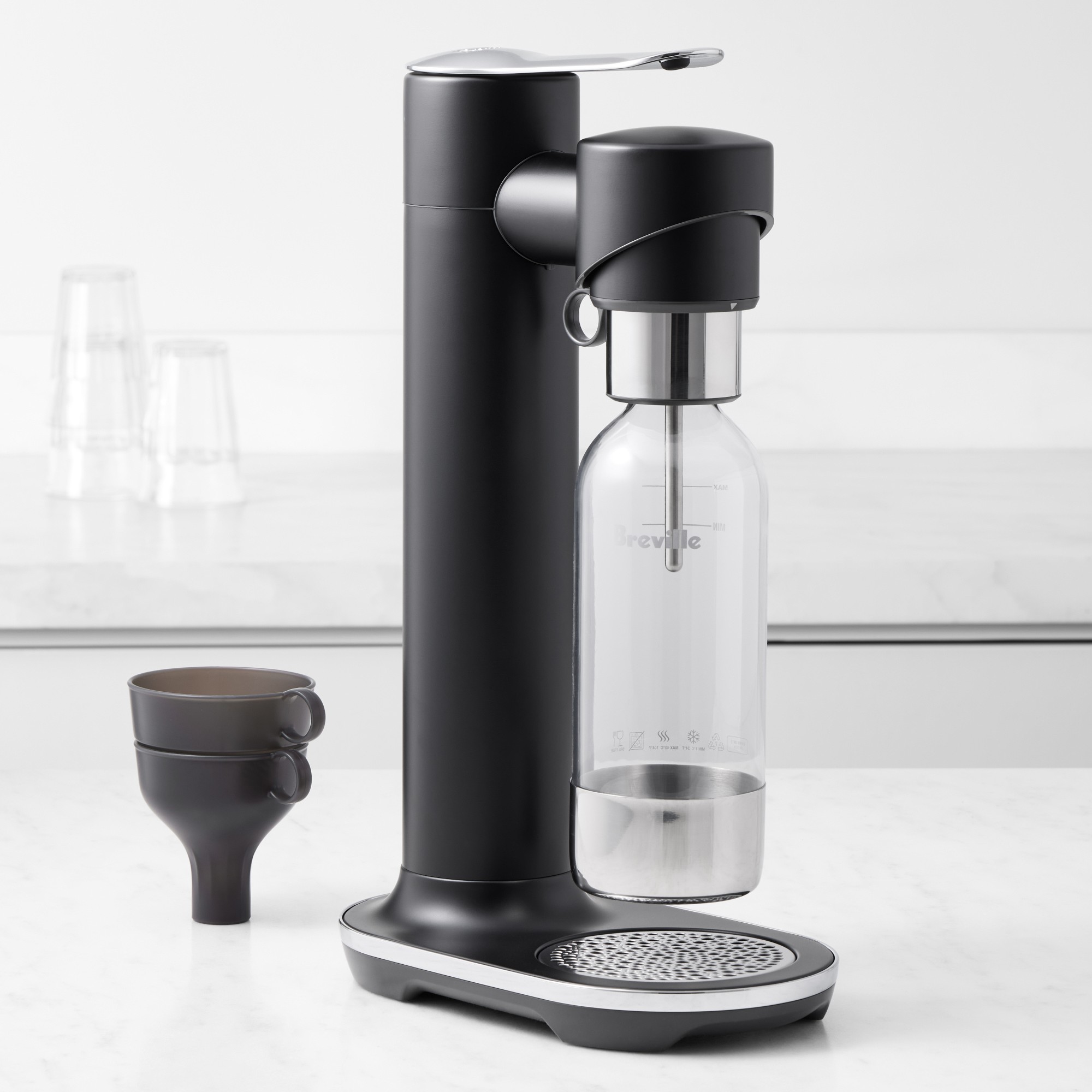 Breville InFizz Fusion Sparkling Beverage Carbonator