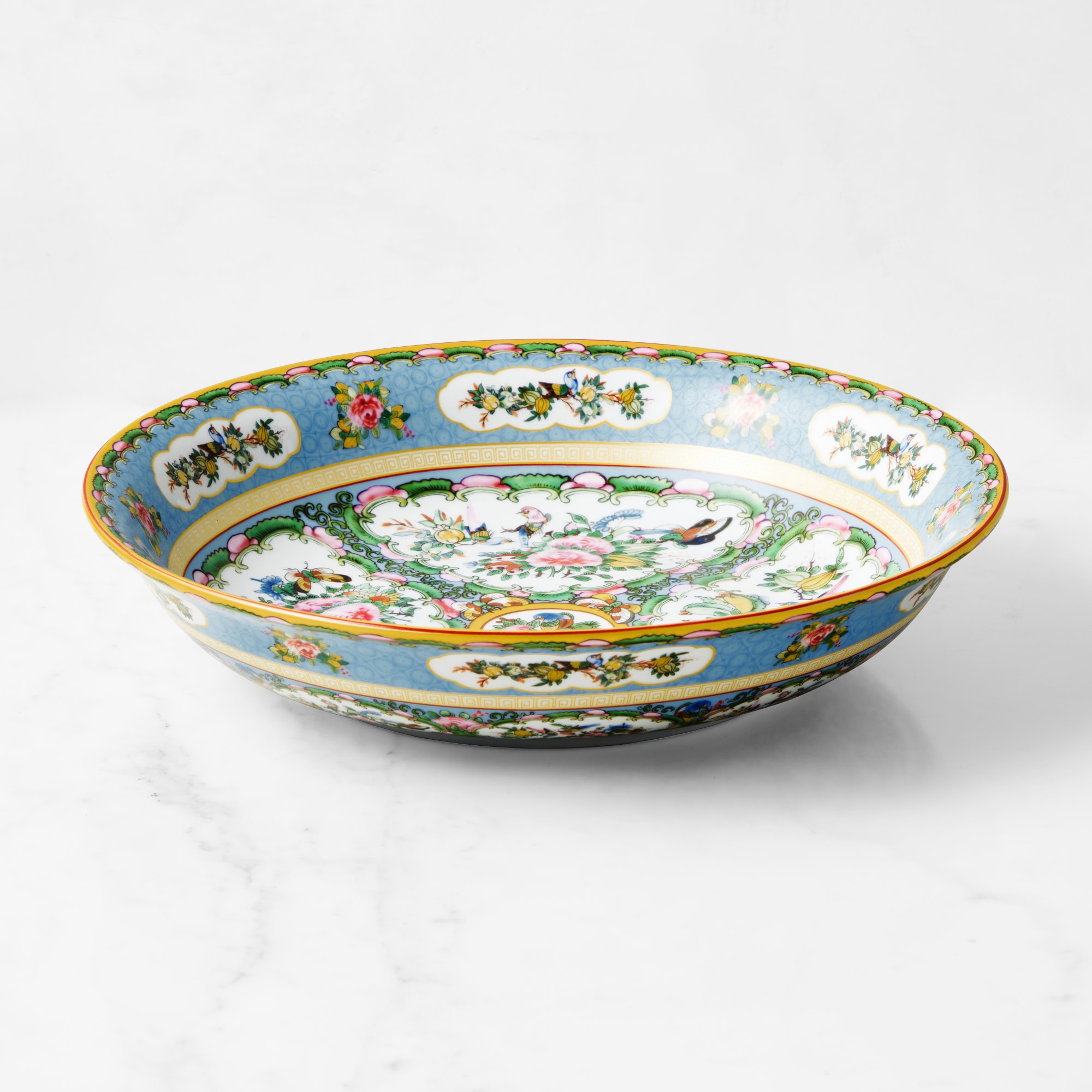 Famille Rose Serving Bowl