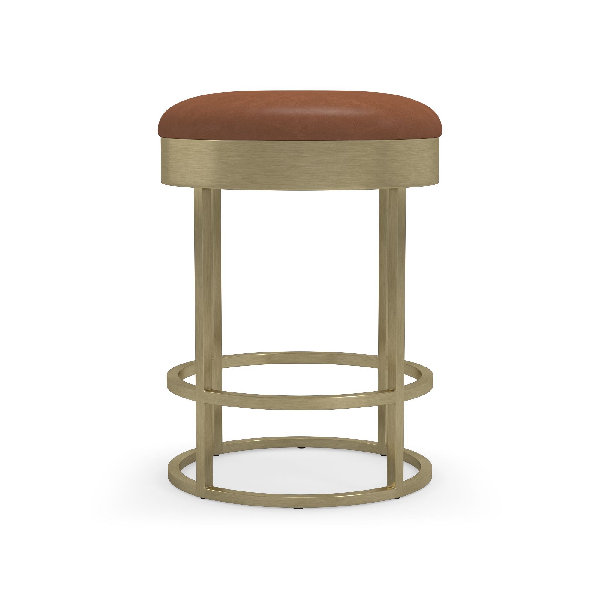 Sydney Upholstered Backless Counter & Bar Stool