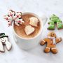 Williams Sonoma Holiday Mug Topper Cookie Cutters, Set of 4