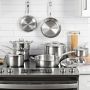 Cuisinart Multiclad Tri-Ply Stainless-Steel 12-Piece Cookware Set