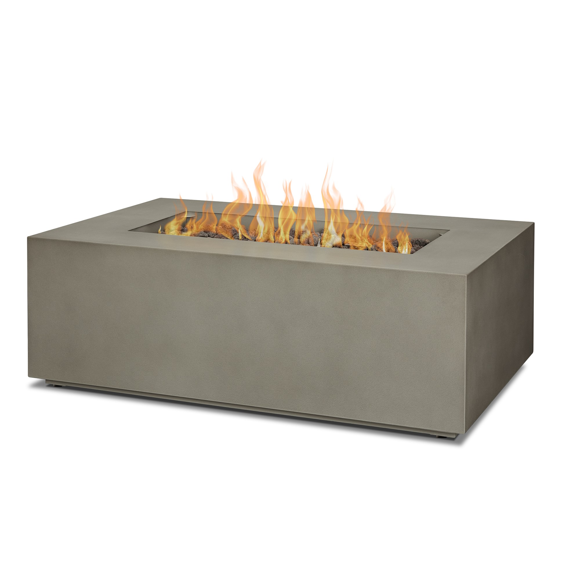 Cardona Rectangular Fire Table (42"-70")