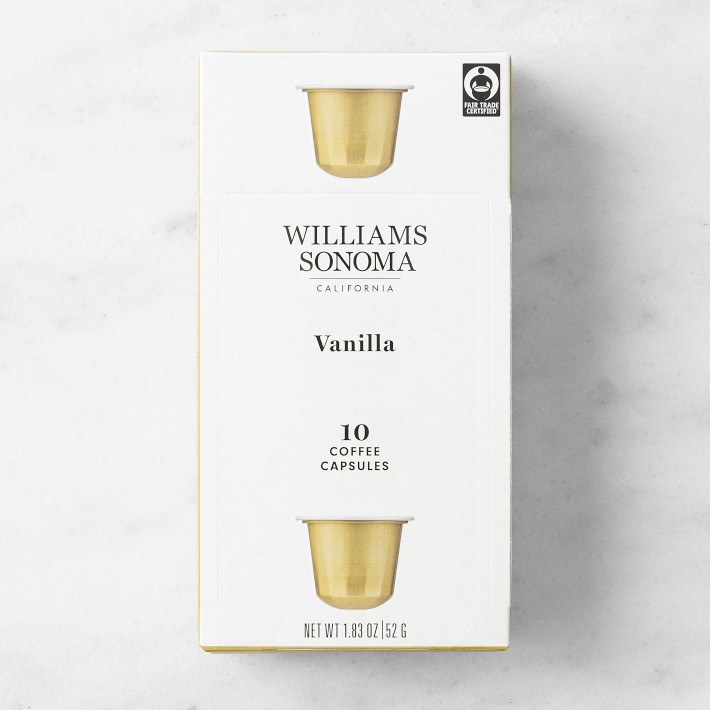 Williams Sonoma Coffee Capsules, Vanilla