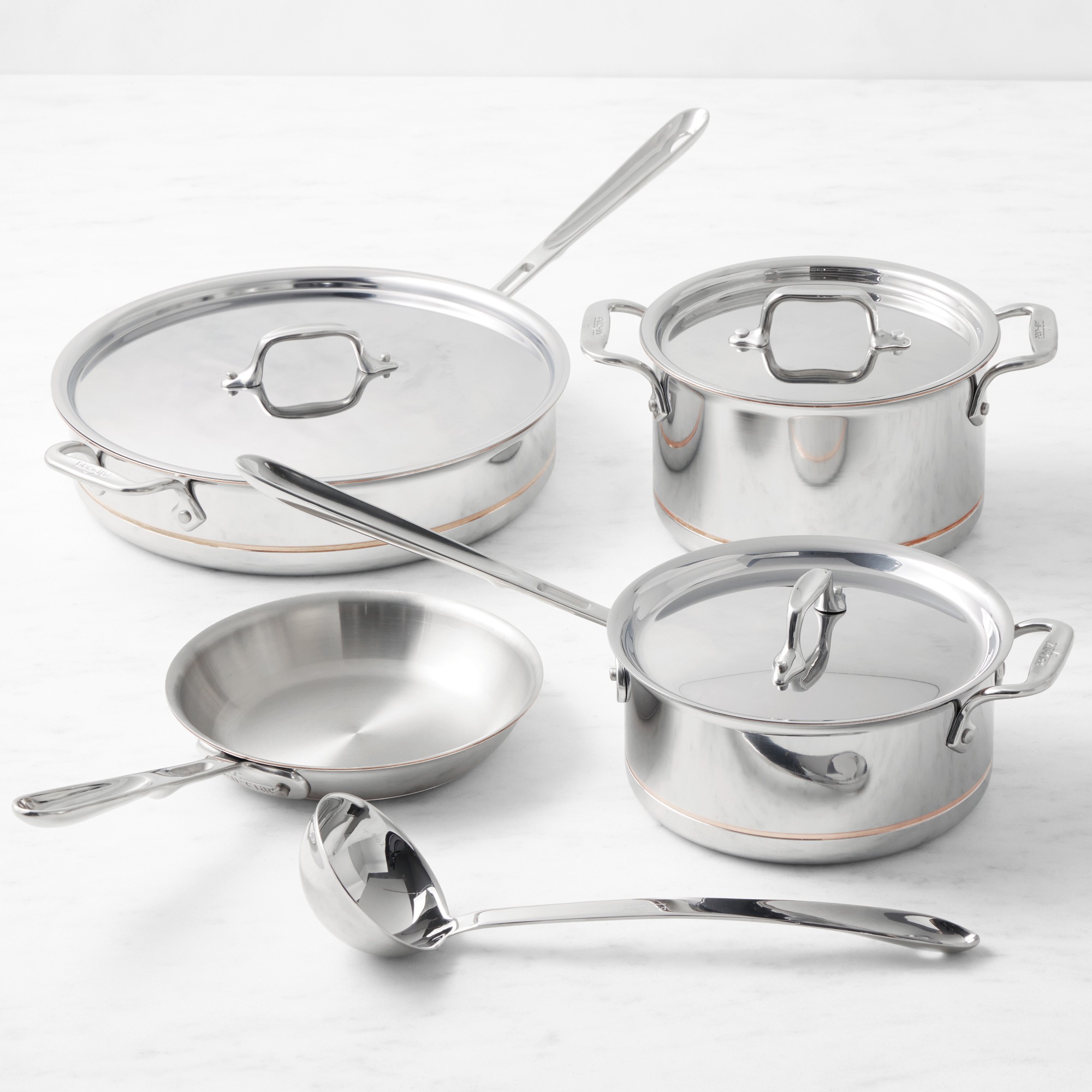 All-Clad Copper Core® 8-Piece Cookware Set