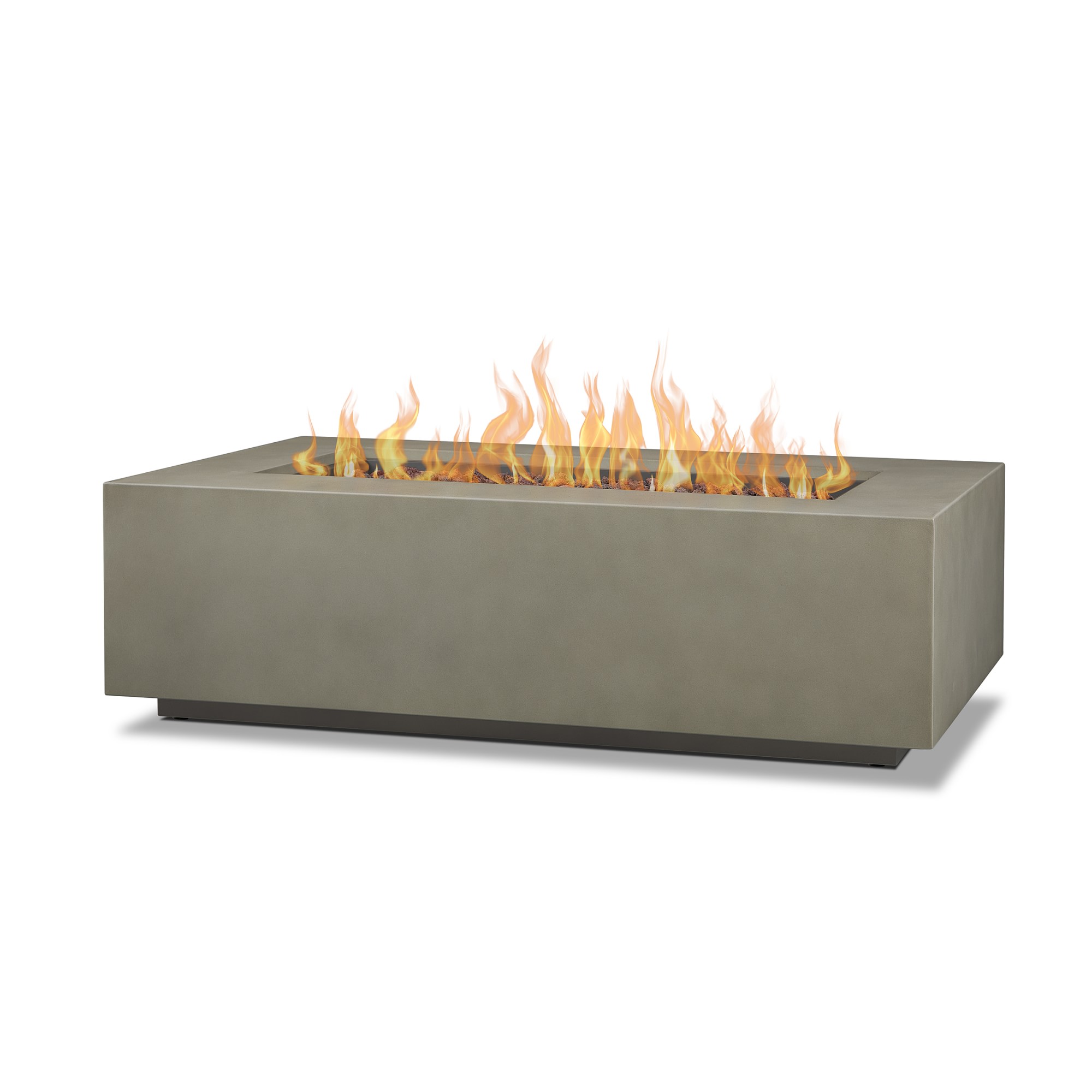 Cardona Rectangular Fire Table (42"-70")