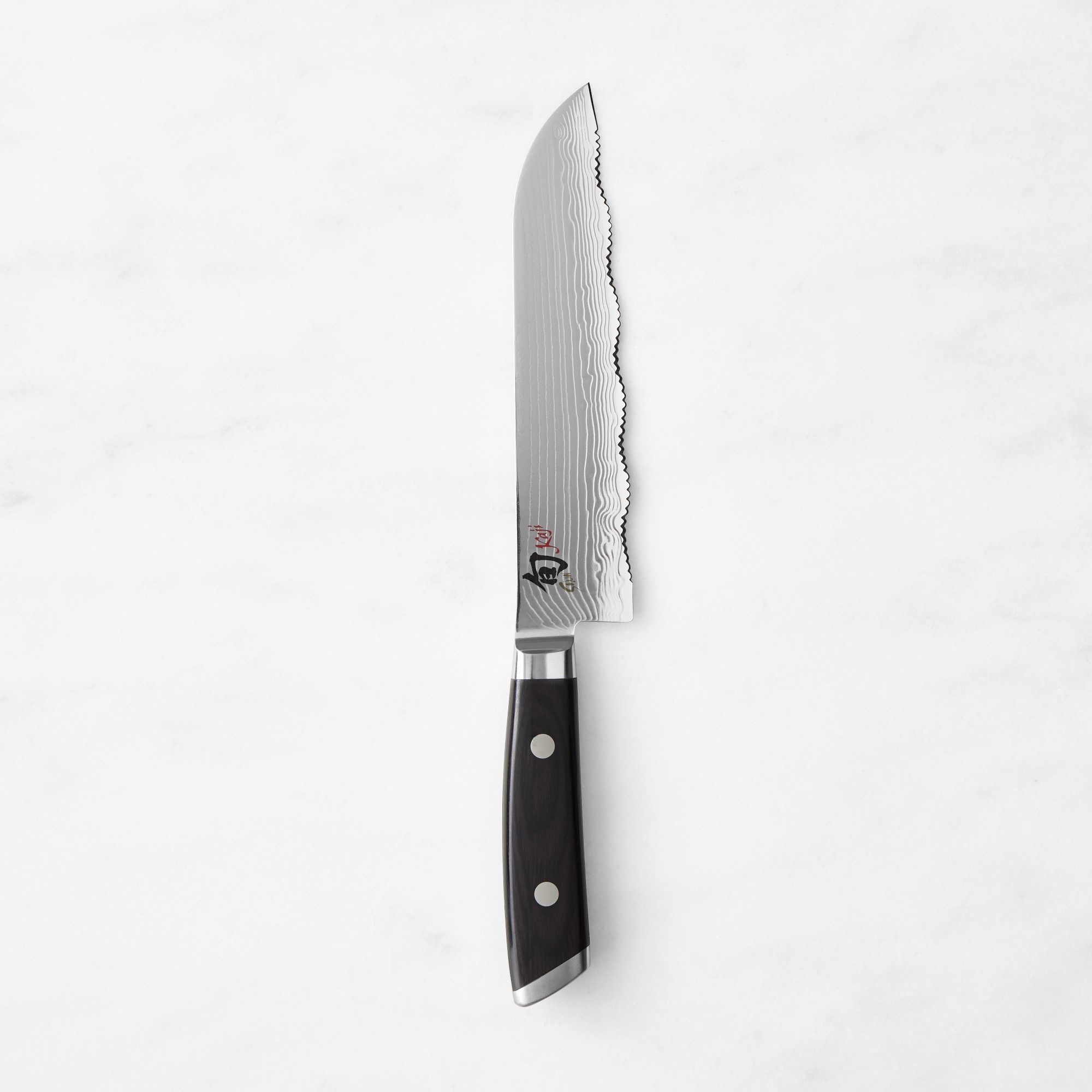 Shun Kaji Serrated Master Utility Knife, 7"