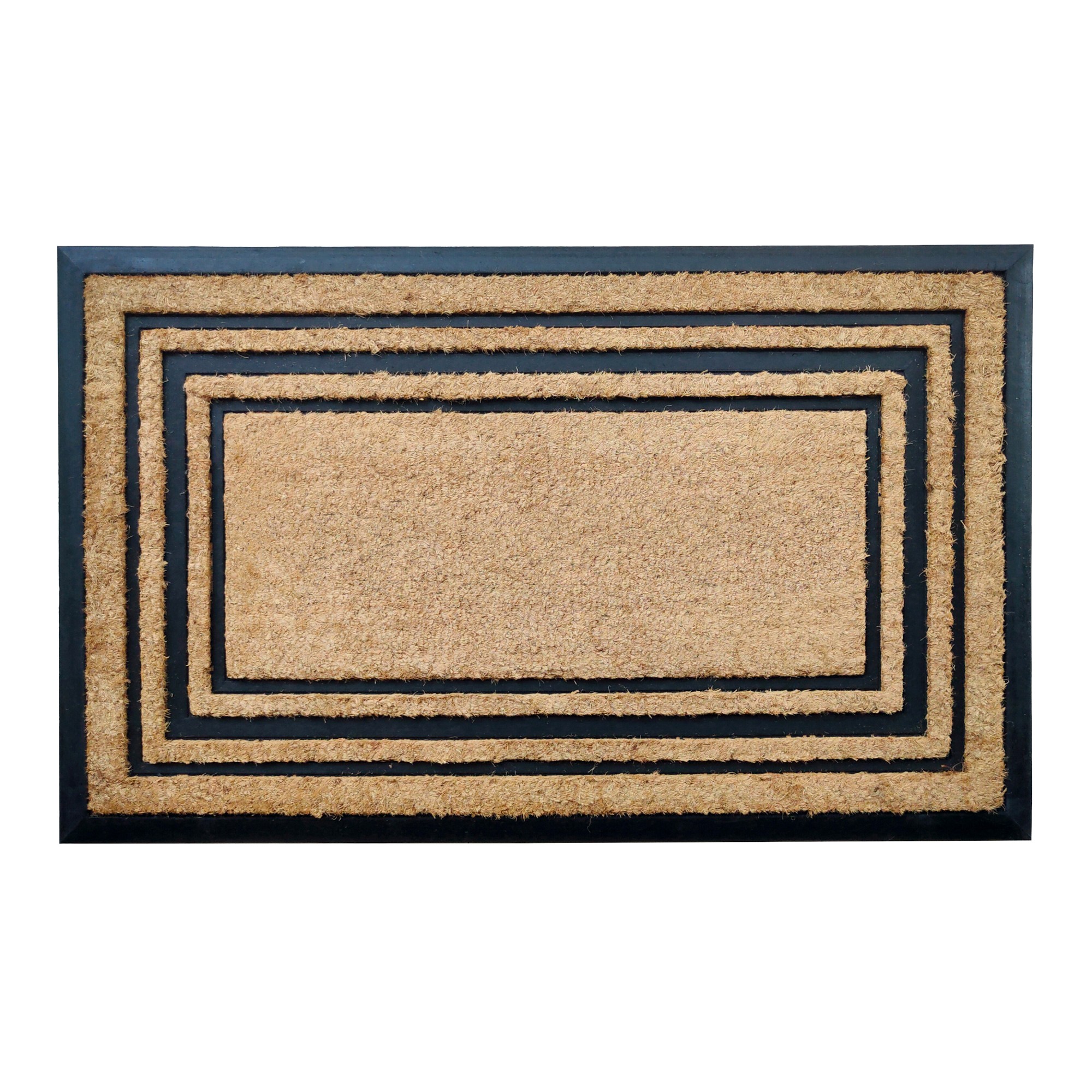 Williams Sonoma Triple Picture Frame Doormat, 22x36