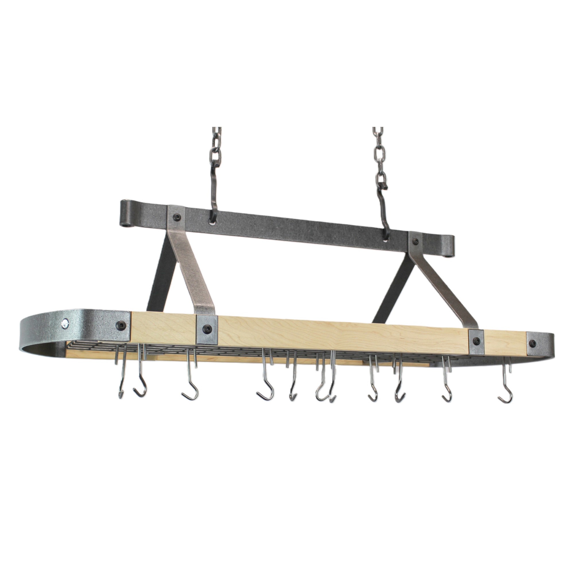 Enclume Signature Oval Ceiling Rack, 45"