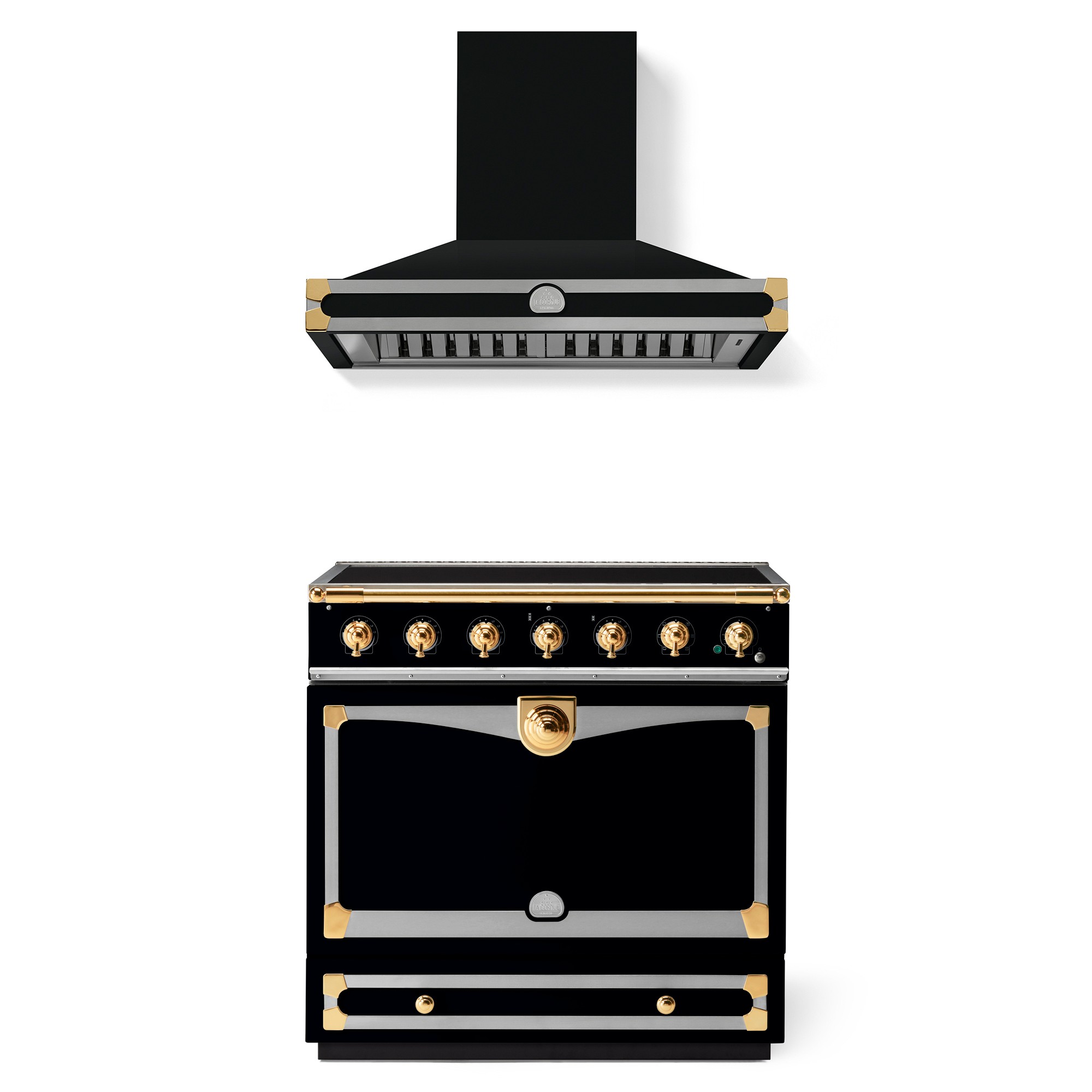 La Cornue CornuFé 90 Albertine Induction Range & Hood