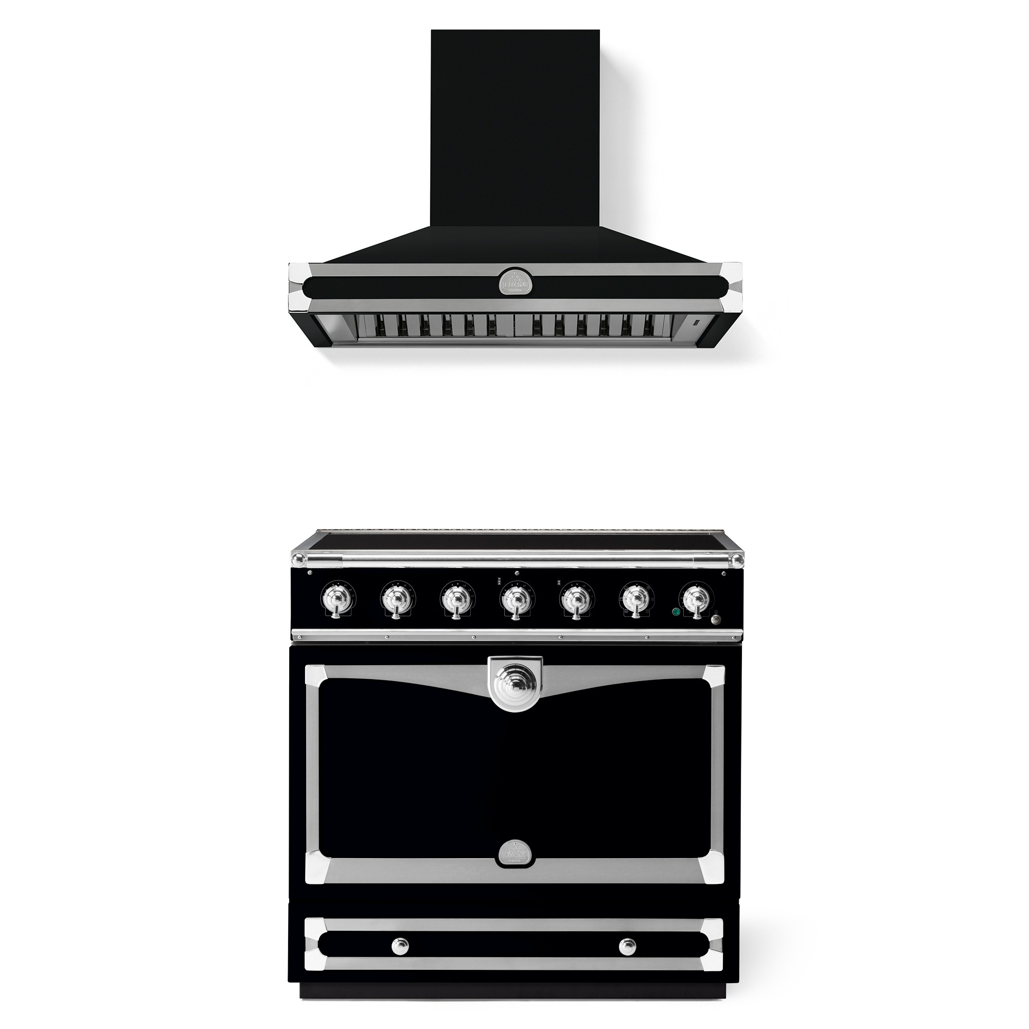 La Cornue CornuFé 90 Albertine Induction Range & Hood