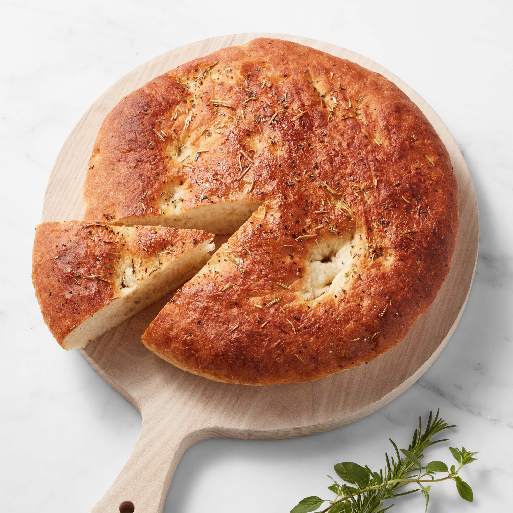 Rosemary Oregano Focaccia