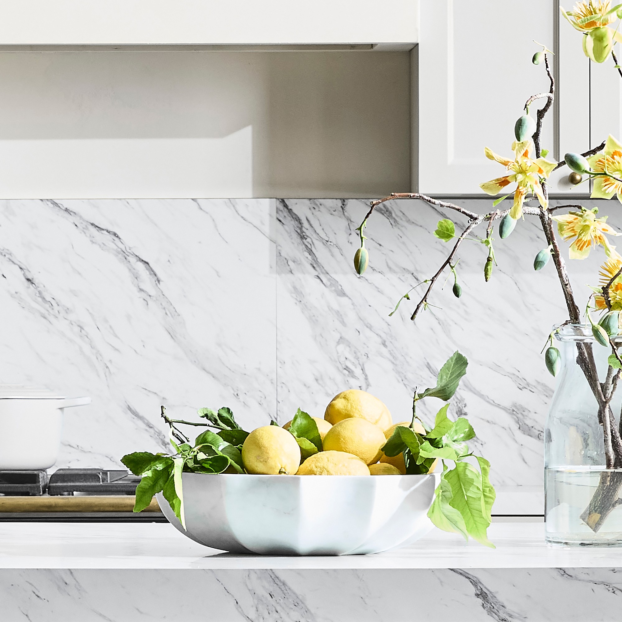 Marble Centerpiece Bowl