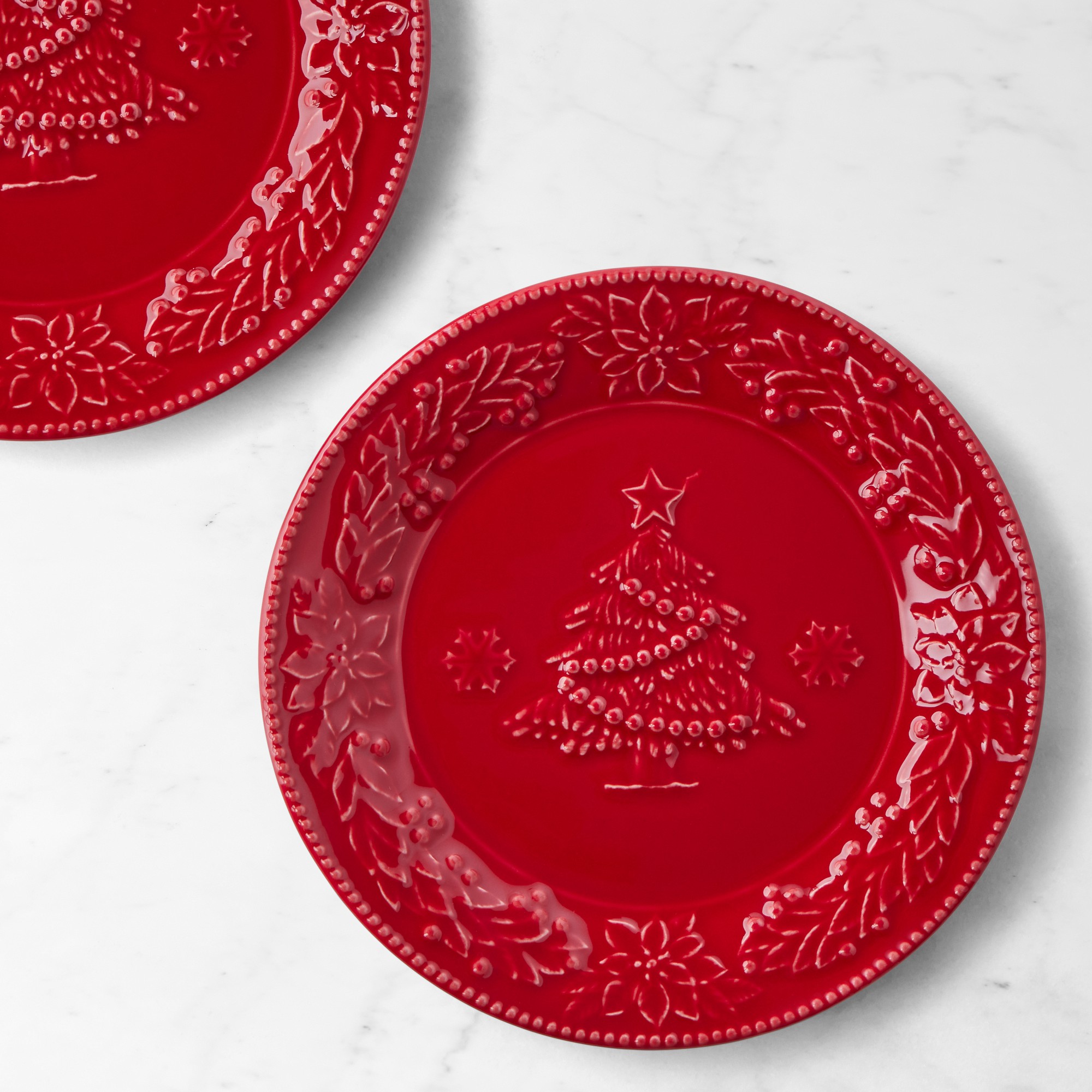 Bordallo Pinheiro Celebration Salad Plates, Set of 4