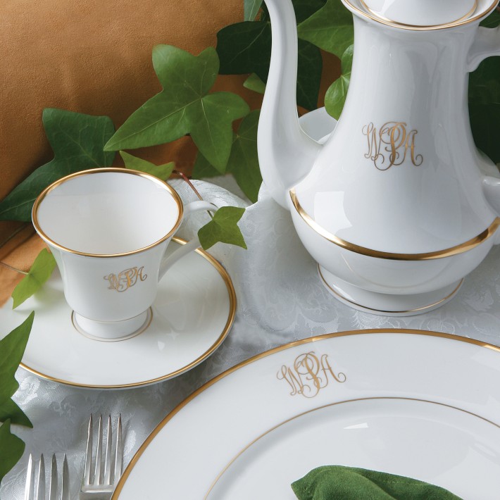 Pickard Signature Monogram Dinnerware Collection