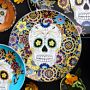 Day of the Dead Dinner Plates