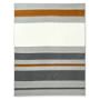 Italian Boiled Wool Stripe Throw