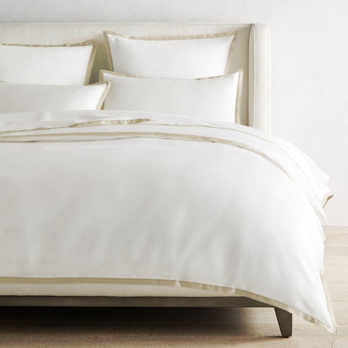 Chambers® Italian Border 300TC - Sateen Duvet Cover