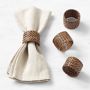 Nito Napkin Rings, Set of 4