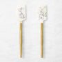 Williams Sonoma Garden Bunny Spatulas with Gold Handle